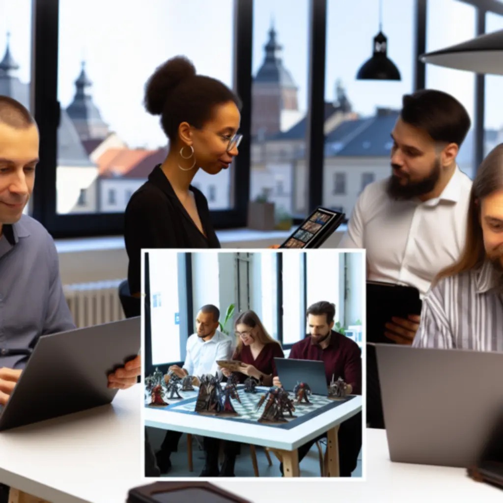 Zespół redakcyjny HeropGamepl pracujący nad treściami o Heroes of War Magic